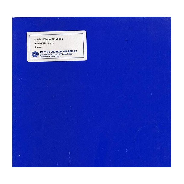 Niels Viggo Bentzon: Symphony No.4 'Metamorphoses' Op.92 (Full Score)