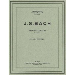 JS Bach: Piano Concerto In F Minor (Two Pianos)