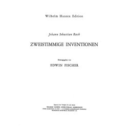 Johann Sebastian Bach: Zweistimmige Inventionen (Piano)