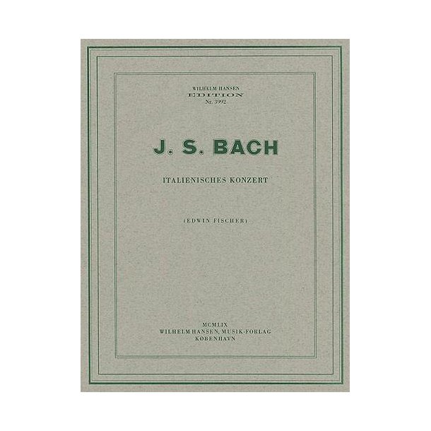 J.S Bach: Italienisches Konzert