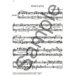 Ole Schmidt: Toccata For Piano Op.6