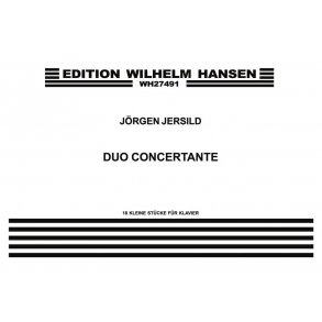 Jörgen Jersild: Duo Concertante (Piano Duet)