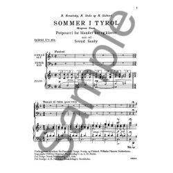 Sommer I Tyrol, Potp.