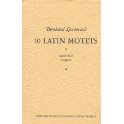 Bernhard Lewkovitch: Ten Latin Motets