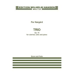 Per Nrgrd: Trio Op.15 (Score And Parts)