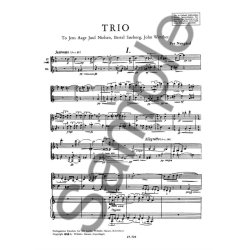 Per Nrgrd: Trio Op.15 (Score And Parts)