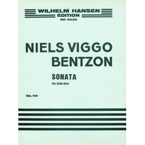 Niels Viggo Bentzon: Sonata For Solo Cello Op.110
