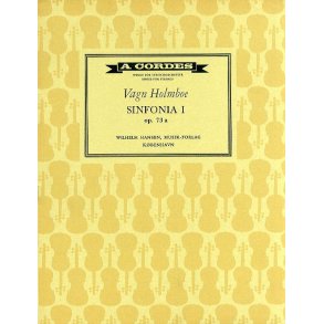 Vagn Holmboe: Sinfonia No.1 For Strings (Study Score)