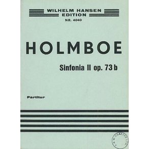 Vagn Holmboe: Sinfonia No.2 For Strings (Study Score)
