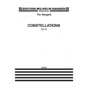Per Nrgrd: Konstellationer Op.22 (Score)
