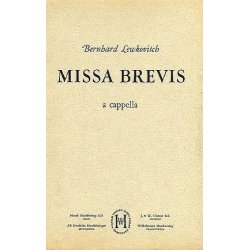 Bernard Lewkovitch: Missa Brevis (Men's Voices)
