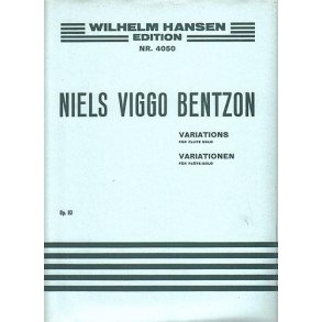 Niels Viggo Bentzon: Variations For Solo Flute Op.93