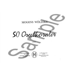 Mogens Wldike: 50 Orgelkoraler