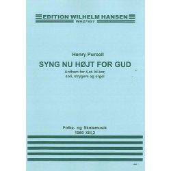 Purcell, H Sing Unto The Lord (Videro) Solo Satb/Satb (E,d) V/S
