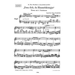 Augustinus Franz Kropfreiter: Freu Dich, Du Hemmelskenigin (Organ)