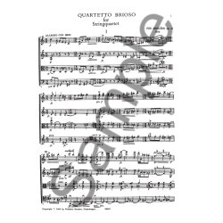 Per Nrgrd: 'Quartetto Brioso' String Quartet No.2 (Study Score)