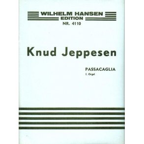 Knud Jeppesen: Passacaglia For Organ
