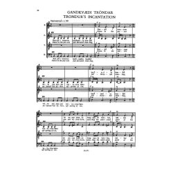 Vagn Holmboe: Gandkvdi Trndar (SATB)