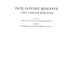 Den Da.Romance I Den Tidl.Rom.