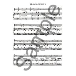 Jean Sibelius: Humoresque V Op.89 No.3 (Violin/Piano)