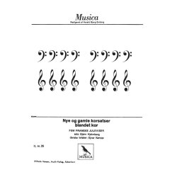 Bj&oslash;rn Hjelmborg: Fem Franske Juleviser (satb)