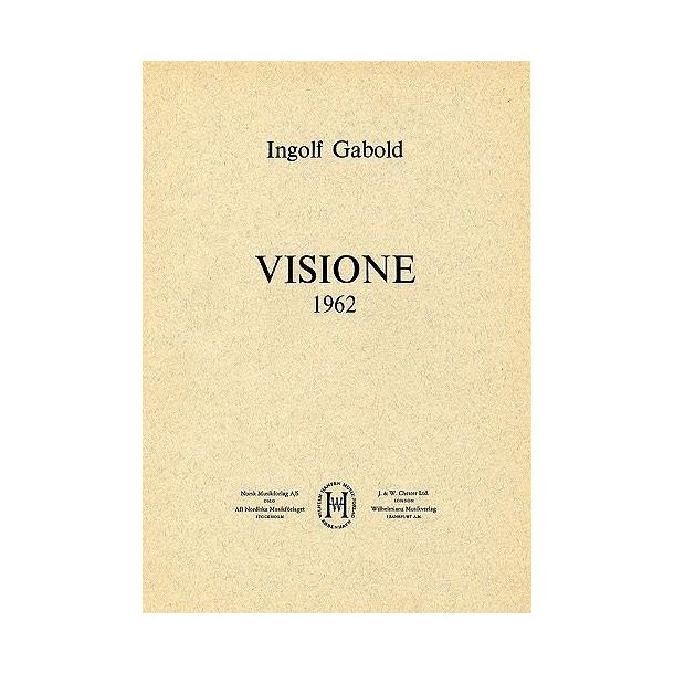 Ingolf Gabold: Visione