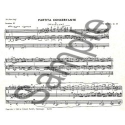Per Nrgrd: Partita Concertante Op.23