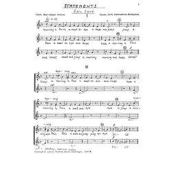 Pelle Gudmundsen-Holmgreen: Konstateringer For Bornekor