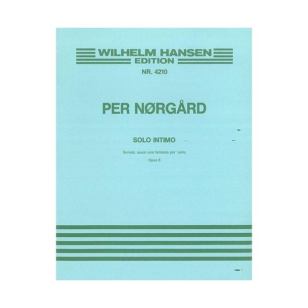 Per Nrgrd: Solo Intimo Op.8