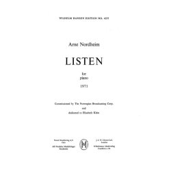 Arne Nordheim: Listen