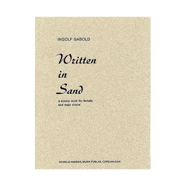 Ingolf Gabold: Written In Sand