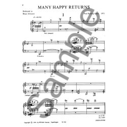 Poul Rovsing Olsen: Many Happy Returns Op.70  (Piano Solo)