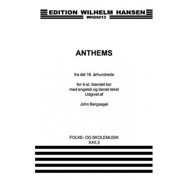 Anthems Fra Det 16.Arh..Fs22,3