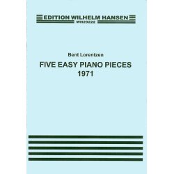 Bent Lorentzen: Five Easy Piano Pieces