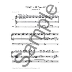 Vagn Holmboe: Fabula II Op.115