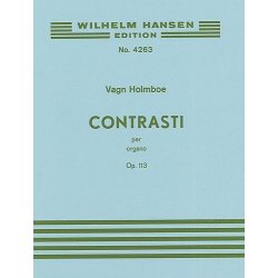 Holmboe: Contrast Per Organo Op.188