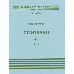 Holmboe: Contrast Per Organo Op.188