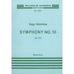 Holmboe: Symphony No.10 (Study Score)