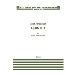 Axel J&oslash;rgensen: Quintet For Brass Instruments (Score)