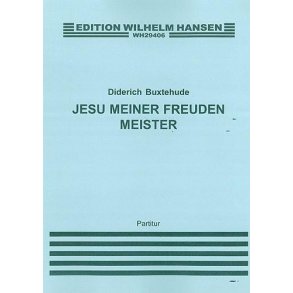 Buxtehude, D Jesu Meiner Freiden Meister Satb/Strings/Cont (G,e)