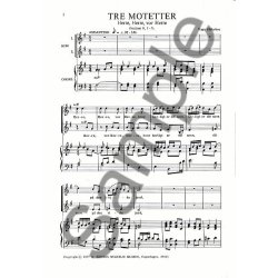 Vagn Holmboe: Three Motets