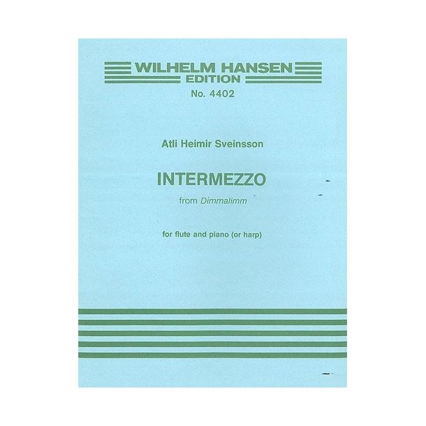 Sveinsson Intermezzo (Dimmalimm) Flute/Piano
