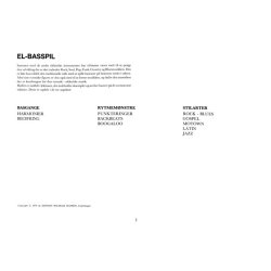 Preben Fahne: El-basspil