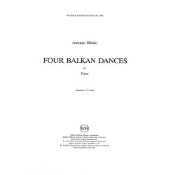 Antonio Bibalo: Four Balkan Dances For Piano