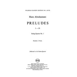 PRELUDES 1-10,STRING QUARTET 1