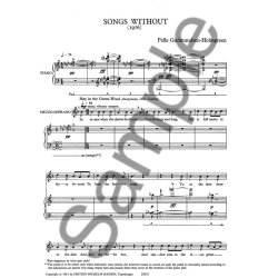 Pelle Gudmundsen-Holmgreen: Songs Without