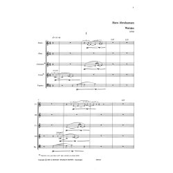 Hans Abrahamsen: Walden - Wind Quintet No 2 (Mini Score)