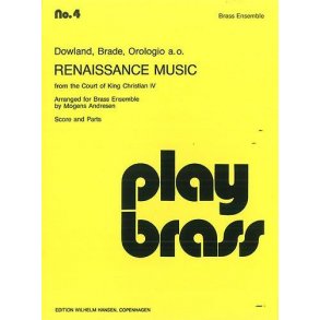 Andresen Music At The Court Of King Christian Iv Sc/Pts Pb 4