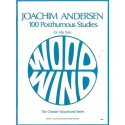 Joachim Andersen: 100 Posthumous Studies For Flute Solo