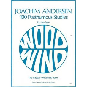 Joachim Andersen: 100 Posthumous Studies For Flute Solo